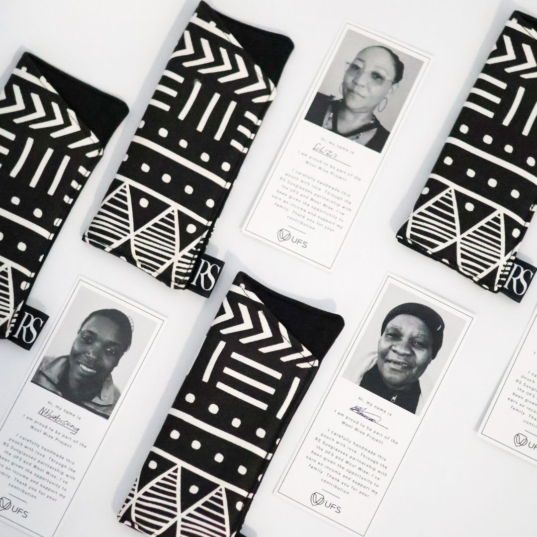 The RS Shweshwe Pouch